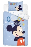 Povlečení do postýlky Mickey Cool blue 100/135, 40/60