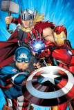 Deka mikroflanel Avengers Heroes 02 100/150