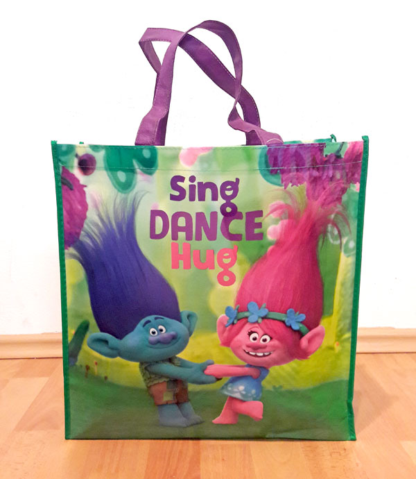 Dětská nákupní taška Trollové Poppy a Větvík