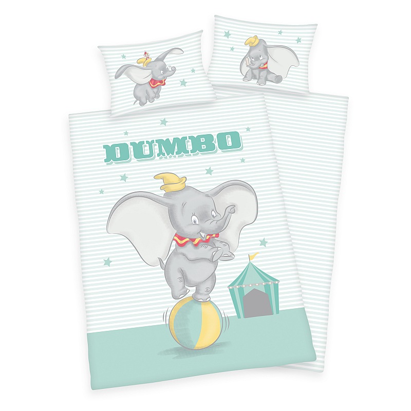 Povlečení do postýlky Dumbo Baby 100/135, 40/60
