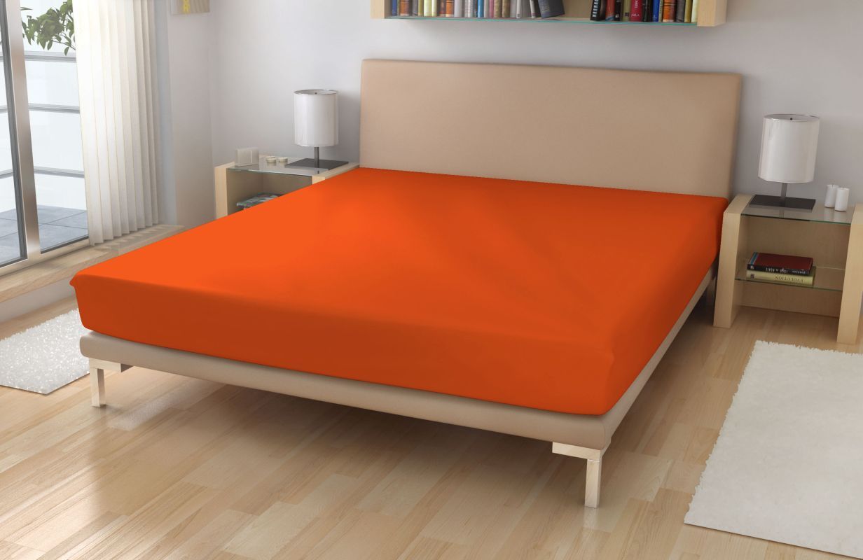 Prostěradlo Micro EXKLUSIVE Cihlová 60/120