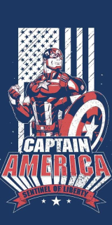 Osuška Avengers Kapitán Amerika 70/140